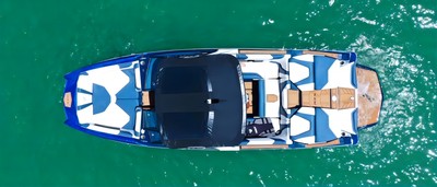 美国进口Tige尾波冲浪艇